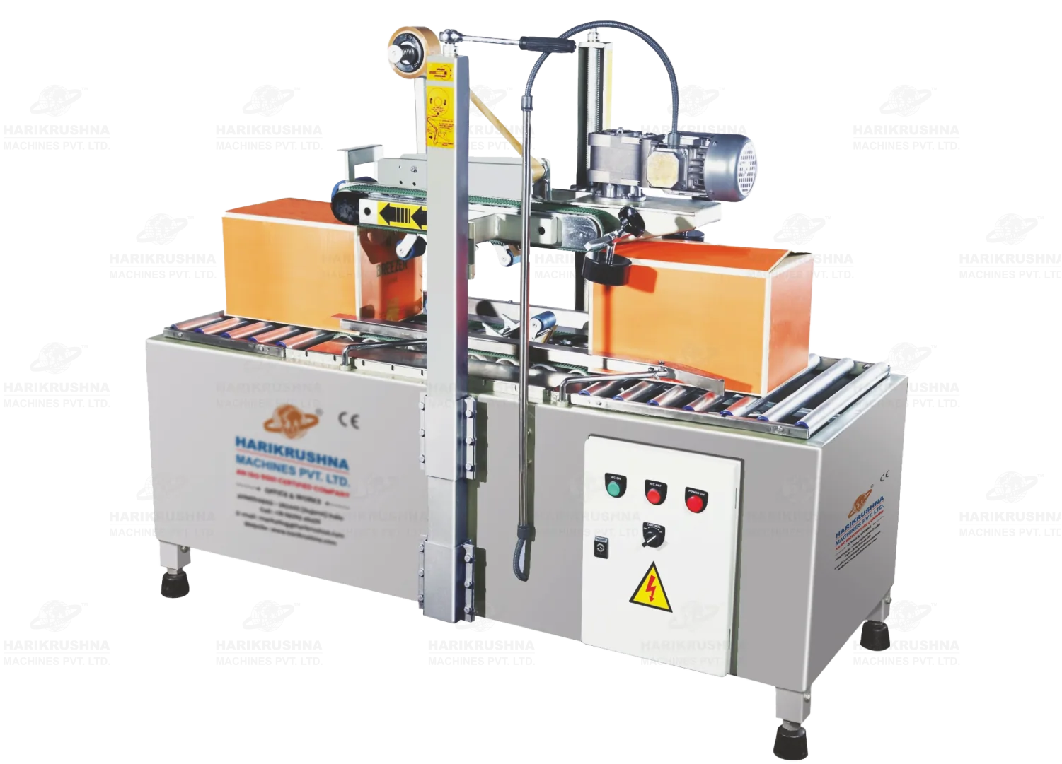 Automatic Carton Sealer for Distillery Bottles