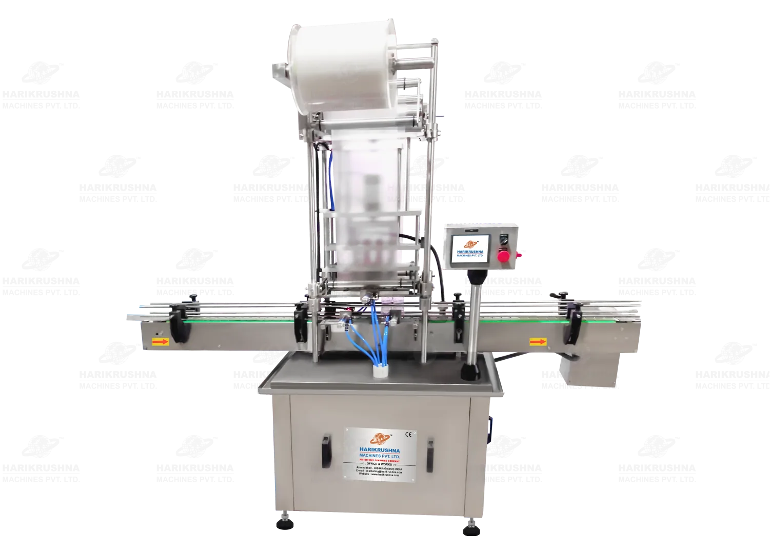 Automatic Conduction Sealing Machine for PP Milk Bottles by HMPL