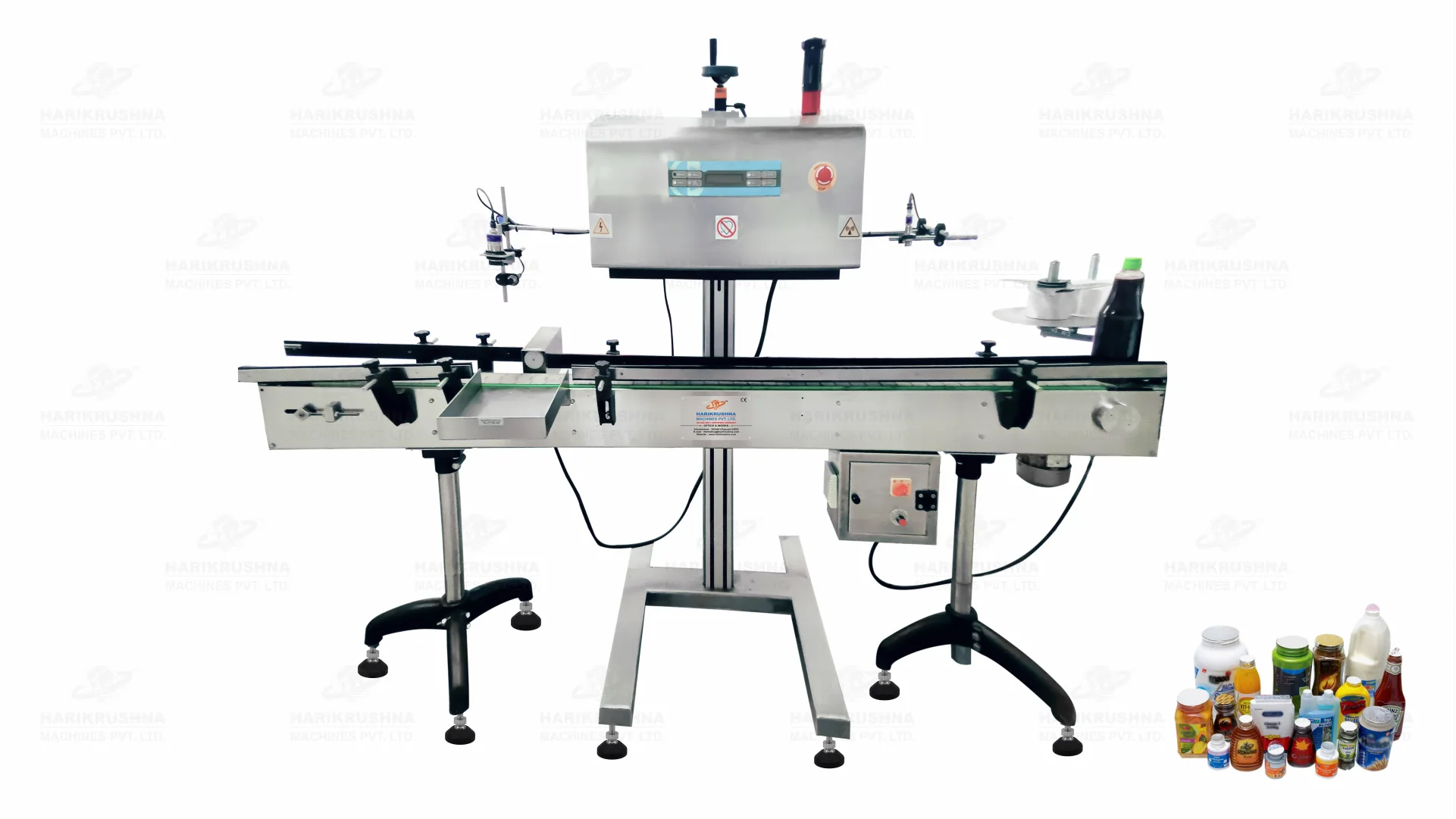 Automatic Induction Cap Sealing Machine by HMPL
