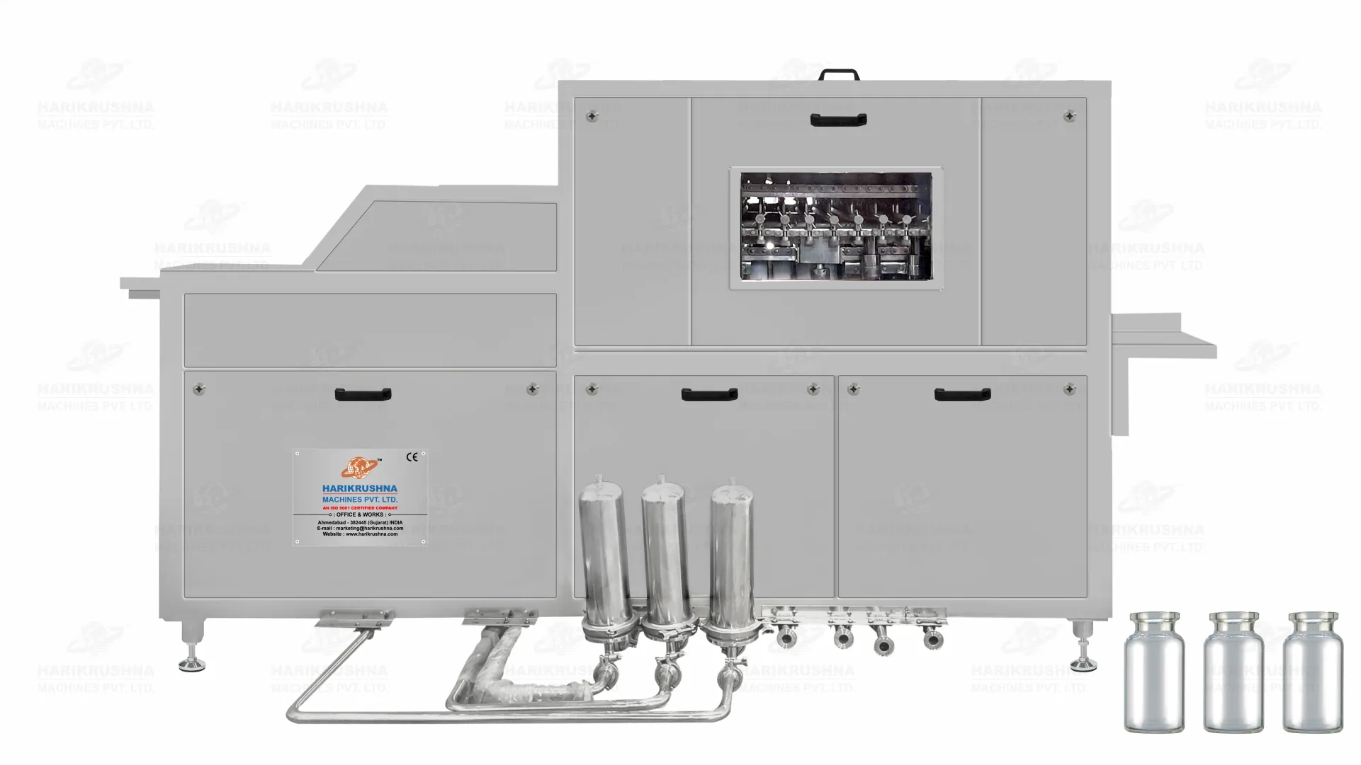 Automatic Linear Vial Washing Machine - HMPL