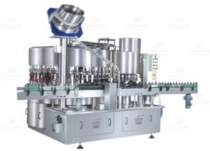 Automatic Monoblock Filling and Sealing Machine-Gravity for Distillery Bottles