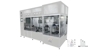 Automatic Pre-Filled Syringe Plunger Rod Insertion and Labelling Machine - HMPL