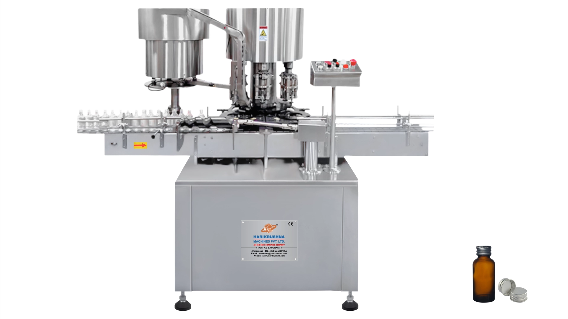 Automatic Rotary ROPP Cap Sealing Machine-HMPL