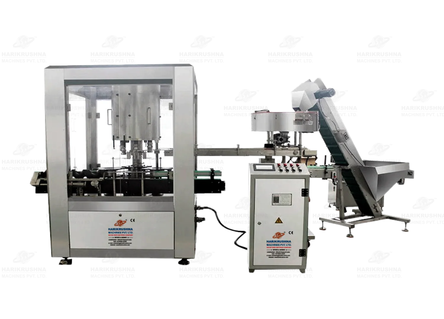 Automatic Rotary Screw Capping Machine for Edible Oil Bottles