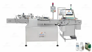 Automatic Rotary Vial Bottle Sticker Labelling Machine by HMPL