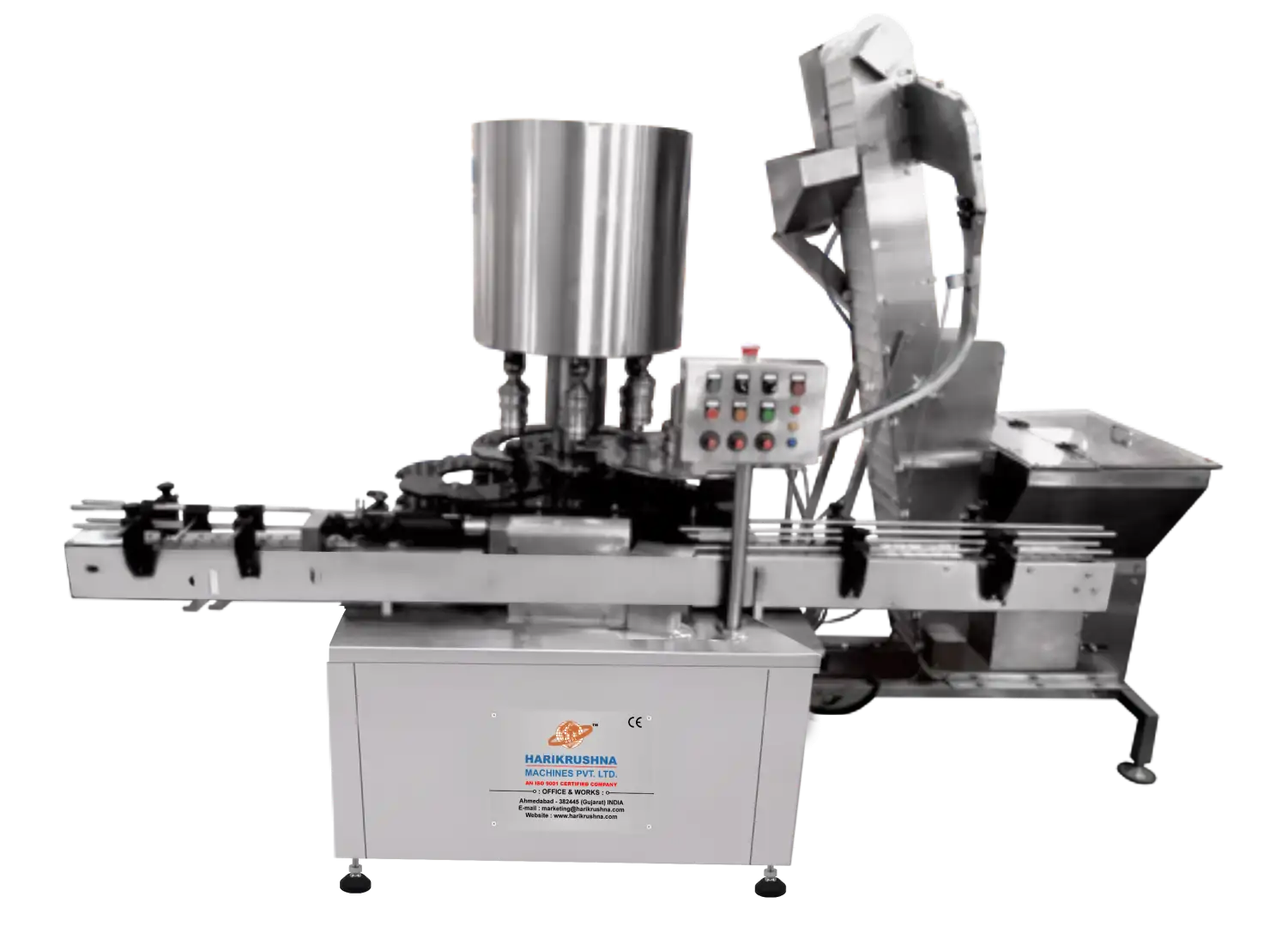 Automatic Screw Cap Sealing Machine