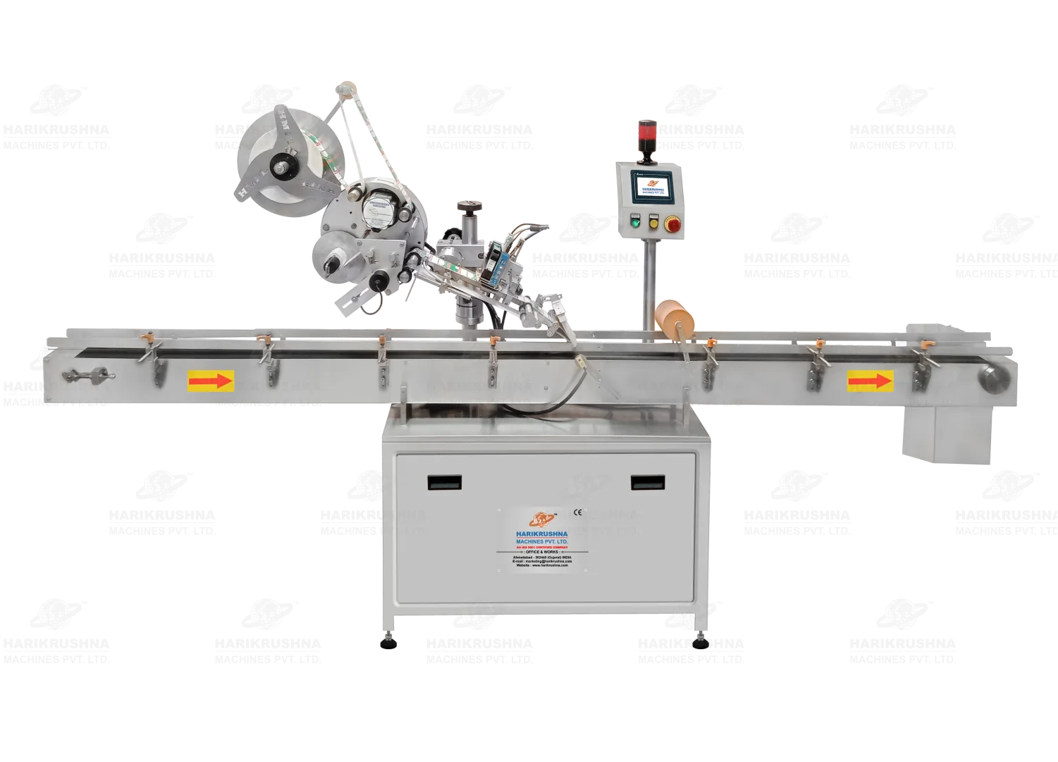 Automatic Sticker Labelling Machine for IV Respules and Water for Injections - SVP