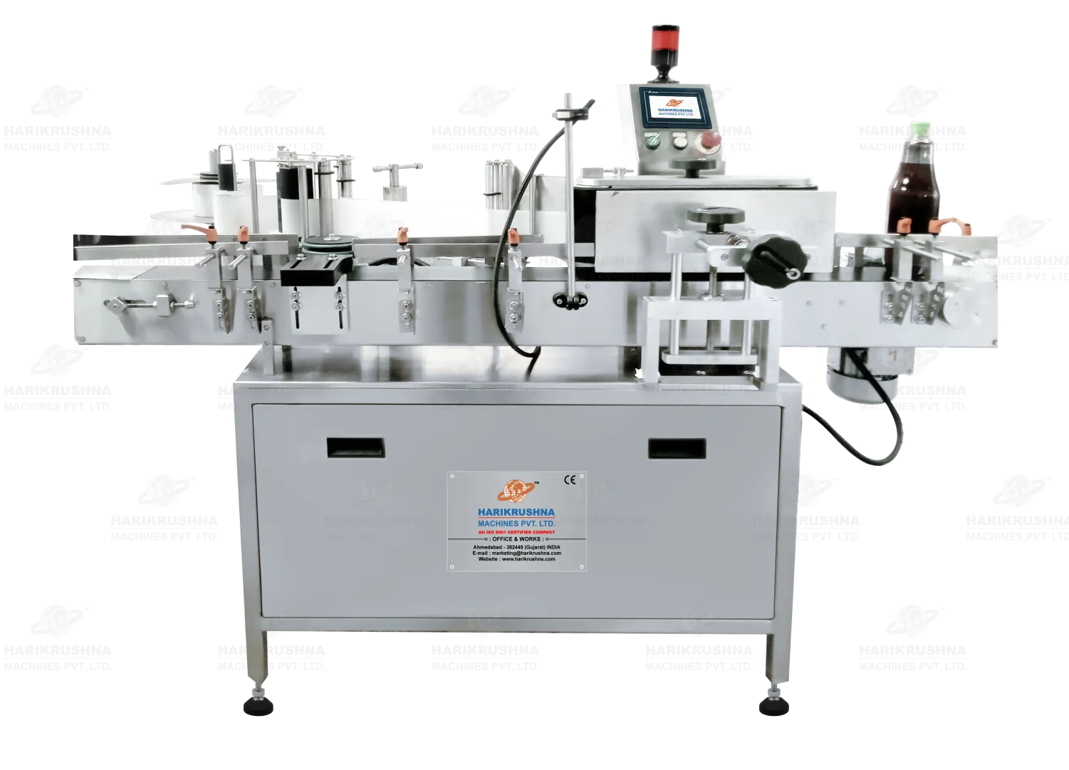Bottle Sticker Labelling Machine for Pesticide Liquid Bottles