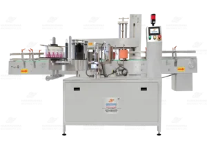 Double-Side Sticker Labelling Machine for Cream, Lotion & Moisturizer Bottles