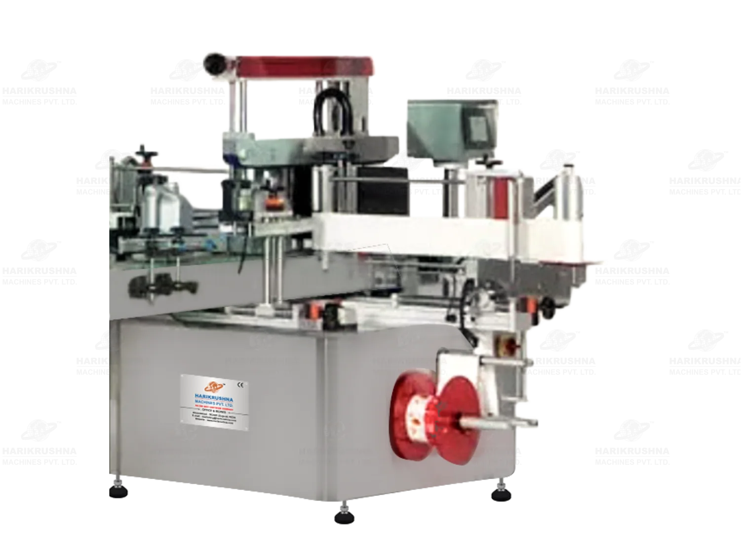 Labelling Machine for Lubricant Oil Bottles & Containers