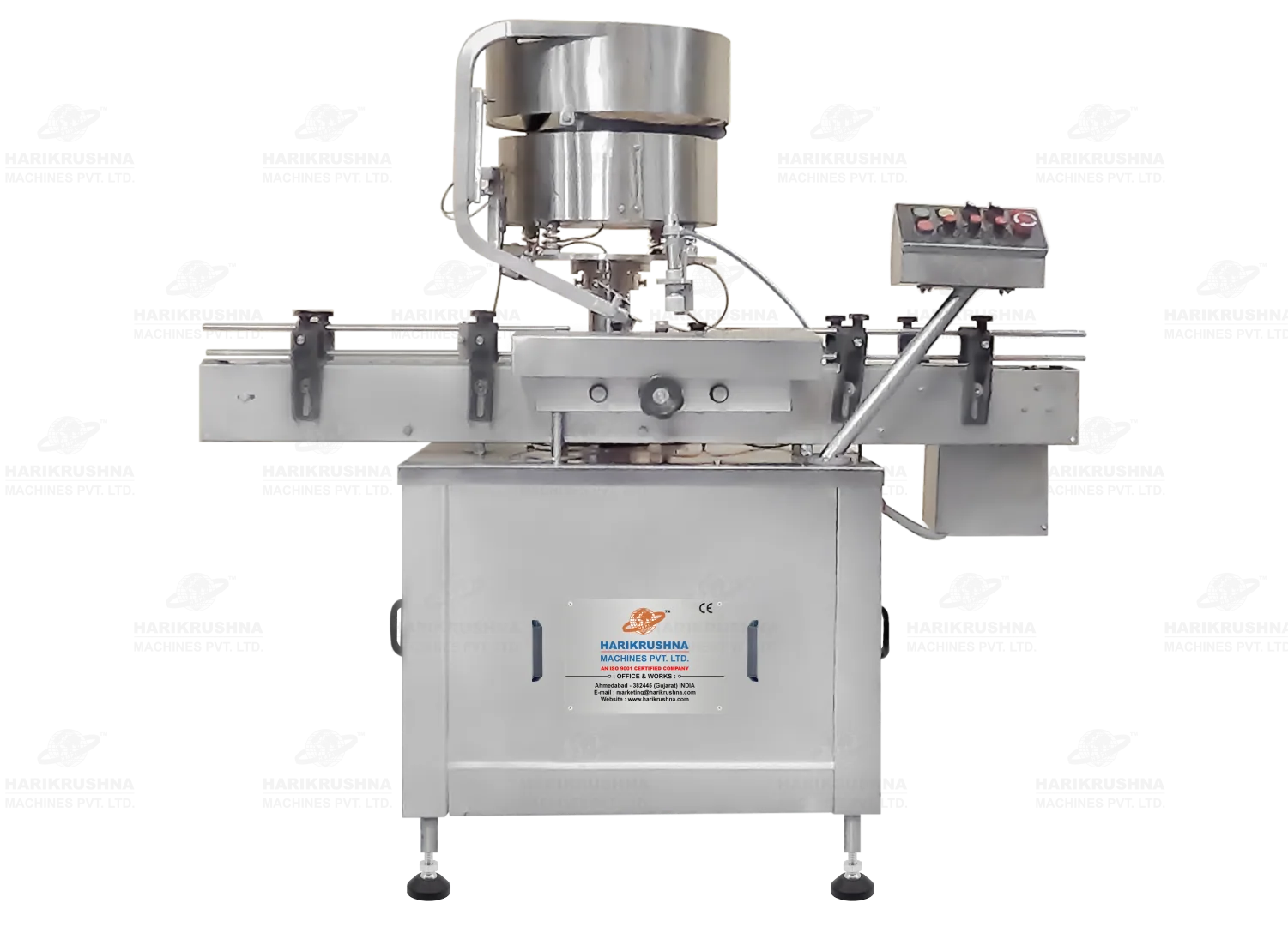 Measuring Cup Placing Machine for Pesticide Liquid Bottles