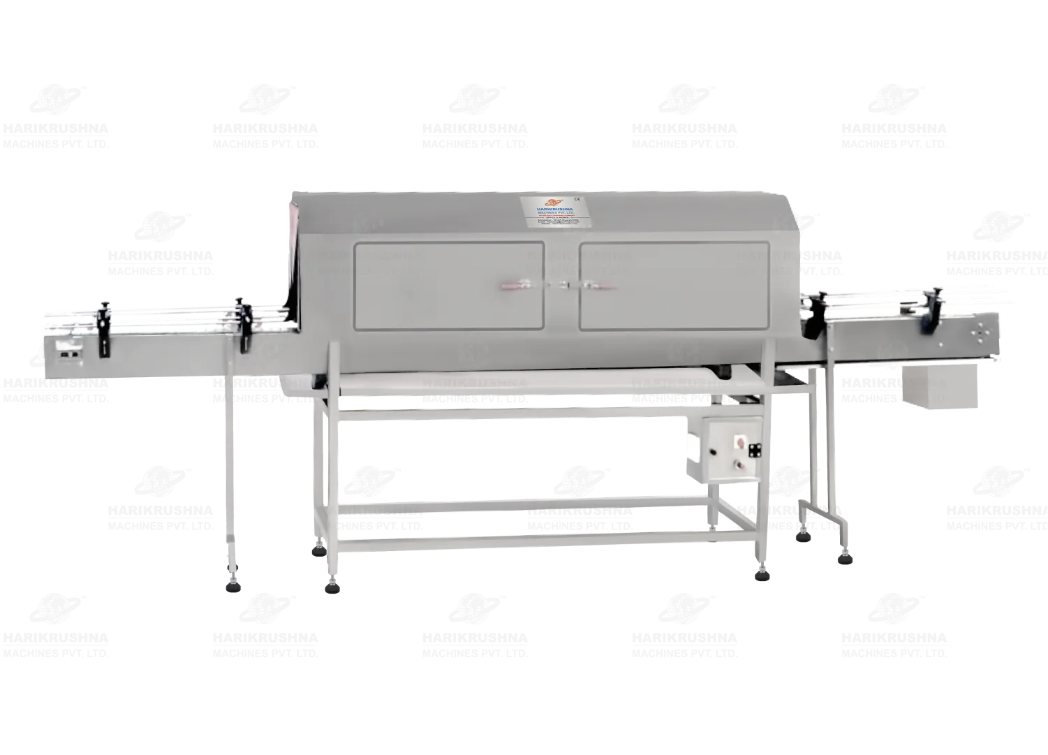 Steam Operated Shrink Tunnel for PP Milk Bottles by HMPL