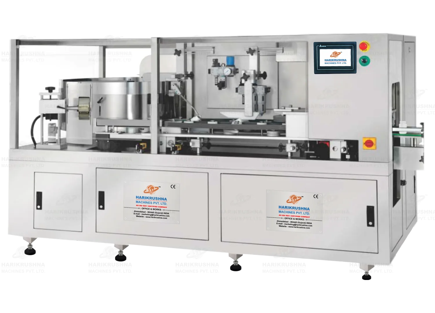 Un-Scrambler With Air Jet Cleaning for PP Milk Bottles by HMPL