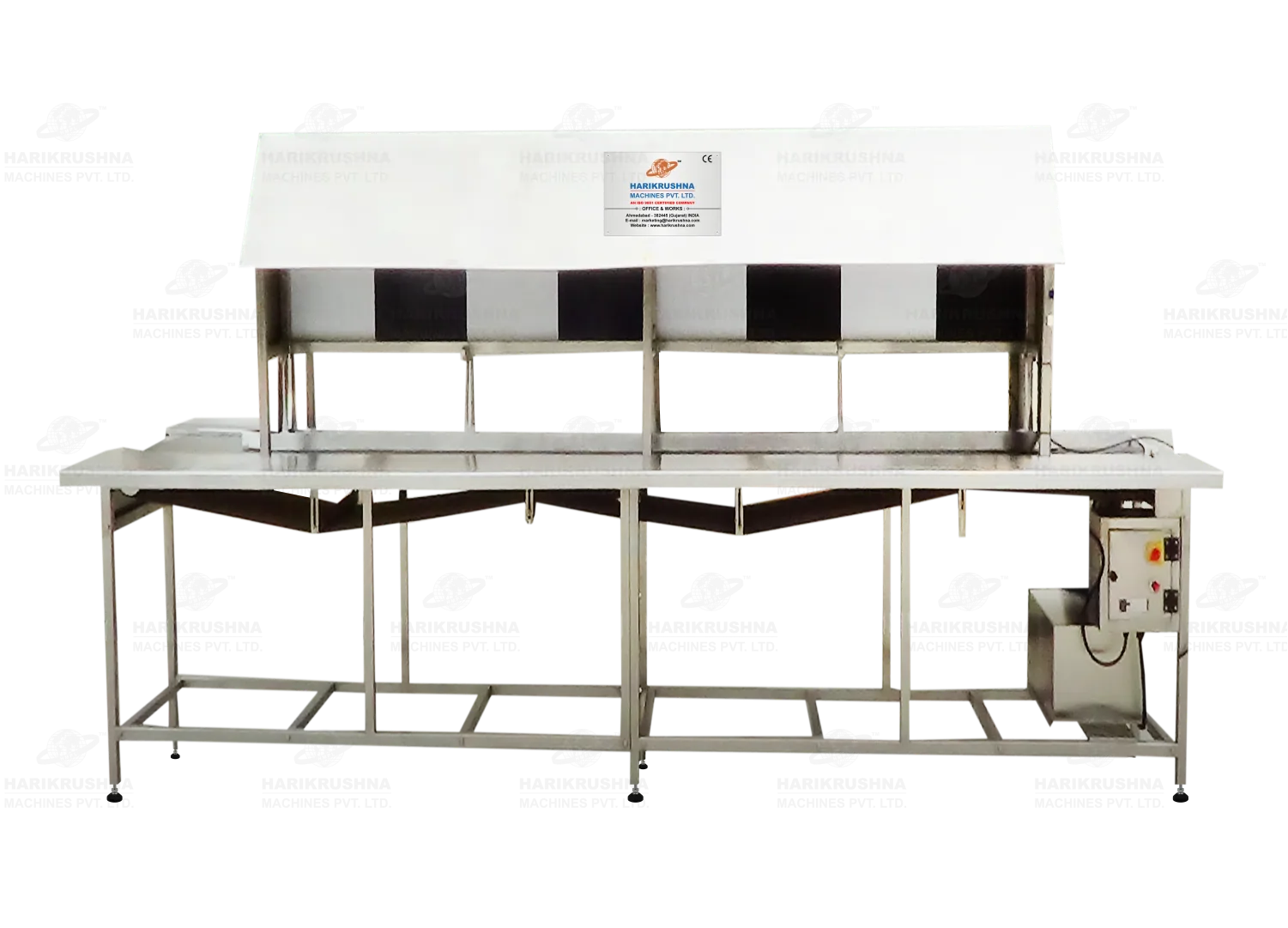 Visual Inspection Conveyor - Automatic Viscous Liquid Packaging Line by HMPL