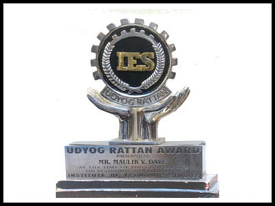 Udyog Rattan Award - - Harikrushna Machinetech Pvt. Ltd.