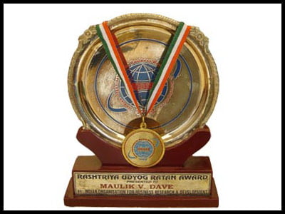 Rasthtra Udyog Ratan Award - - Harikrushna Machinetech Pvt. Ltd.