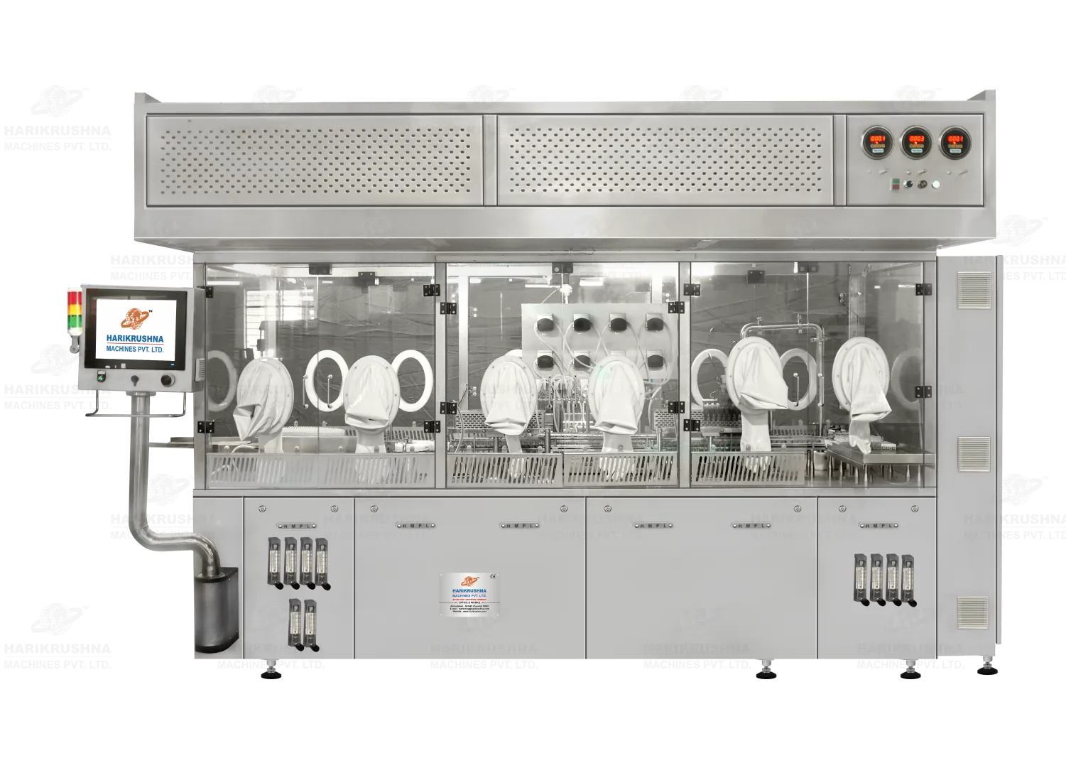 Ampoule Filling & Sealing Machine with Laminar Air Flow (LAF) System by HMPL