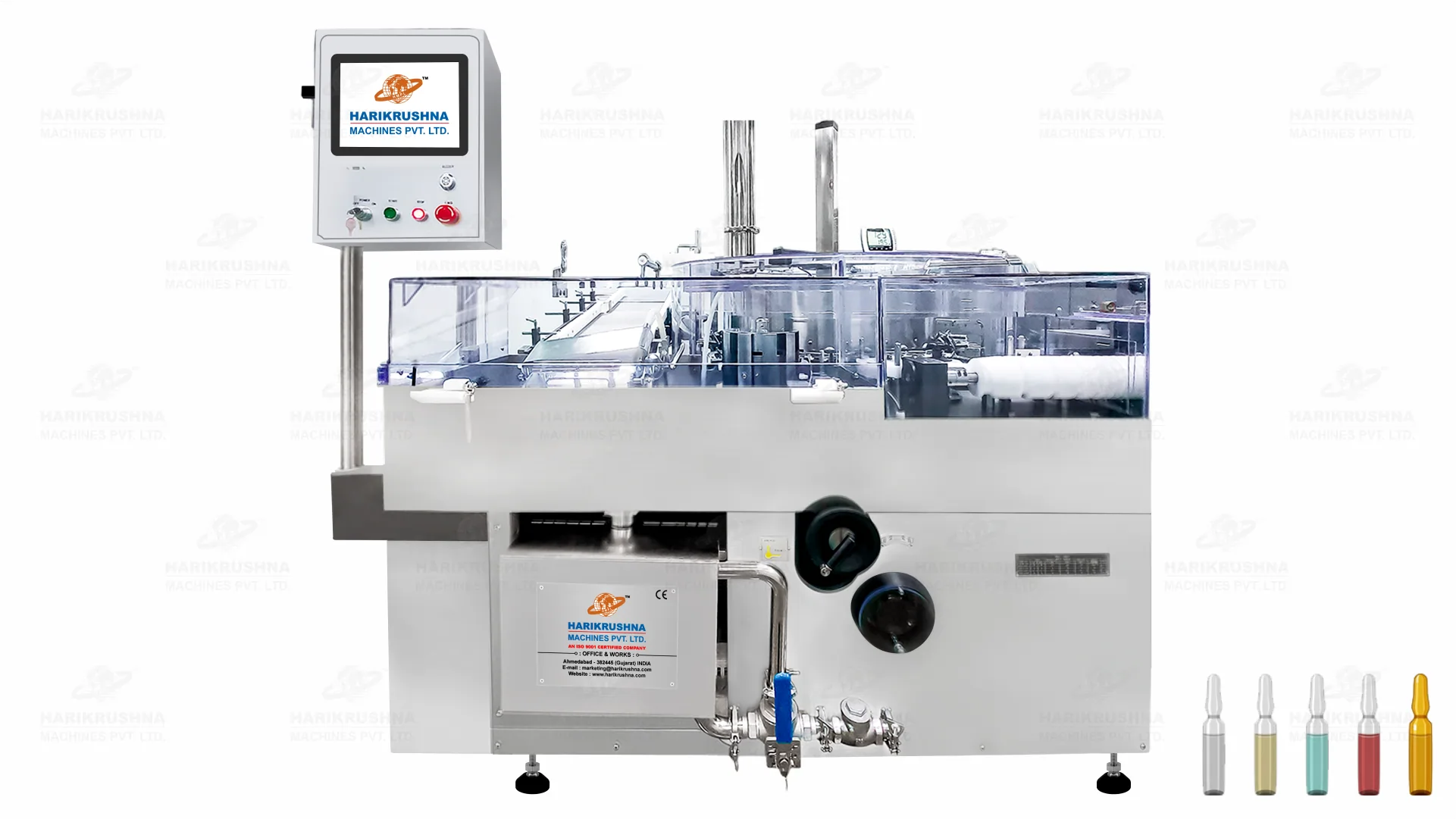 Automatic High-Speed Rotary Ampoule Washing Machine - HMPL
