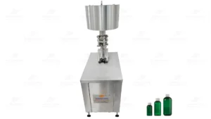 Semi-Automatic Single-Head Screw Cap Sealing Machine by HMPL