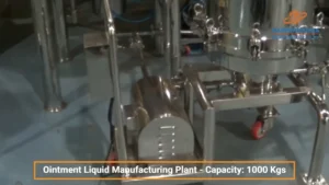ointment cream manufacturing plant