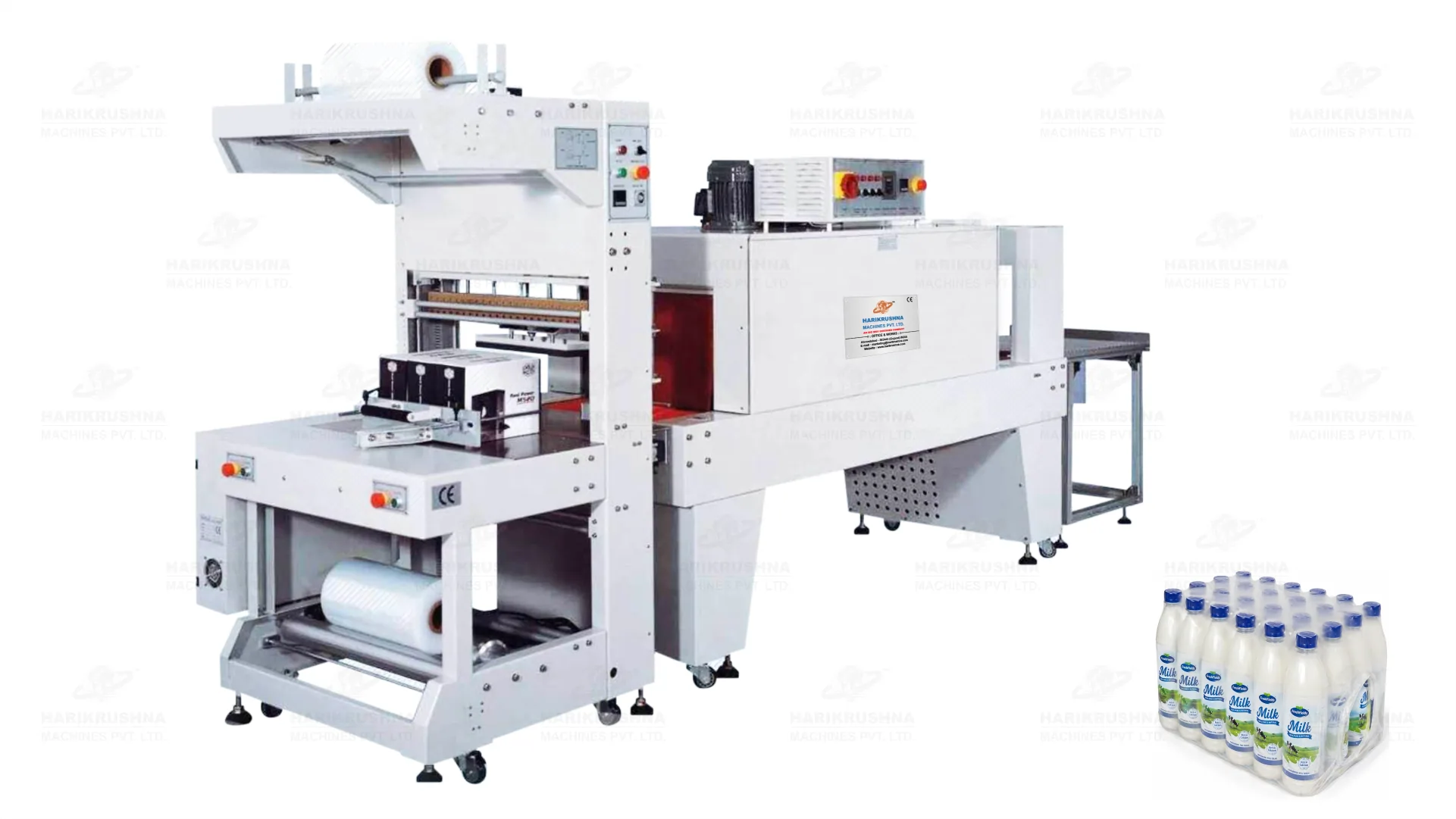 Semi-Automatic Shrink Wrapping Machine