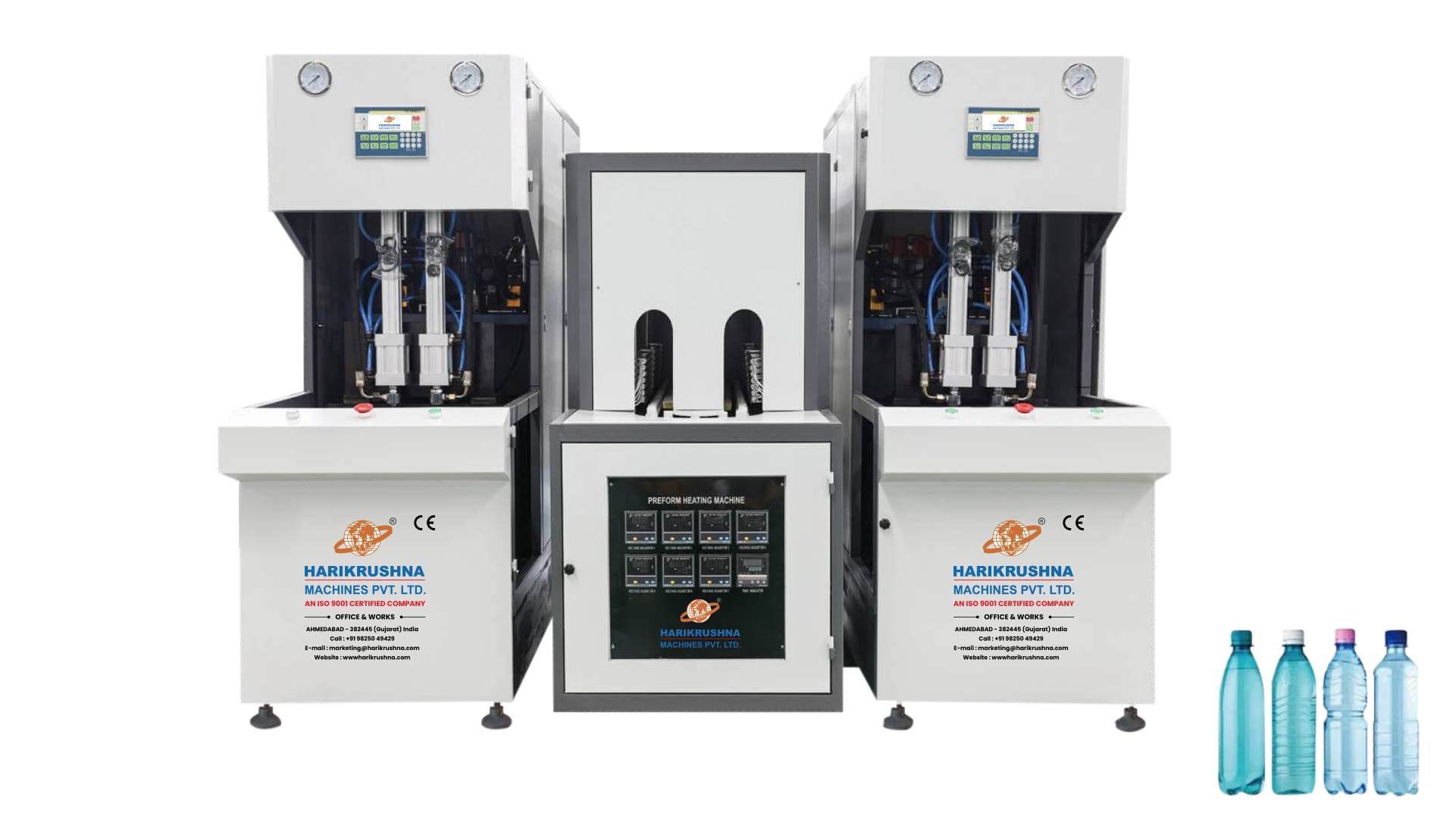 Semi-Automatic Blow Moulding Machine