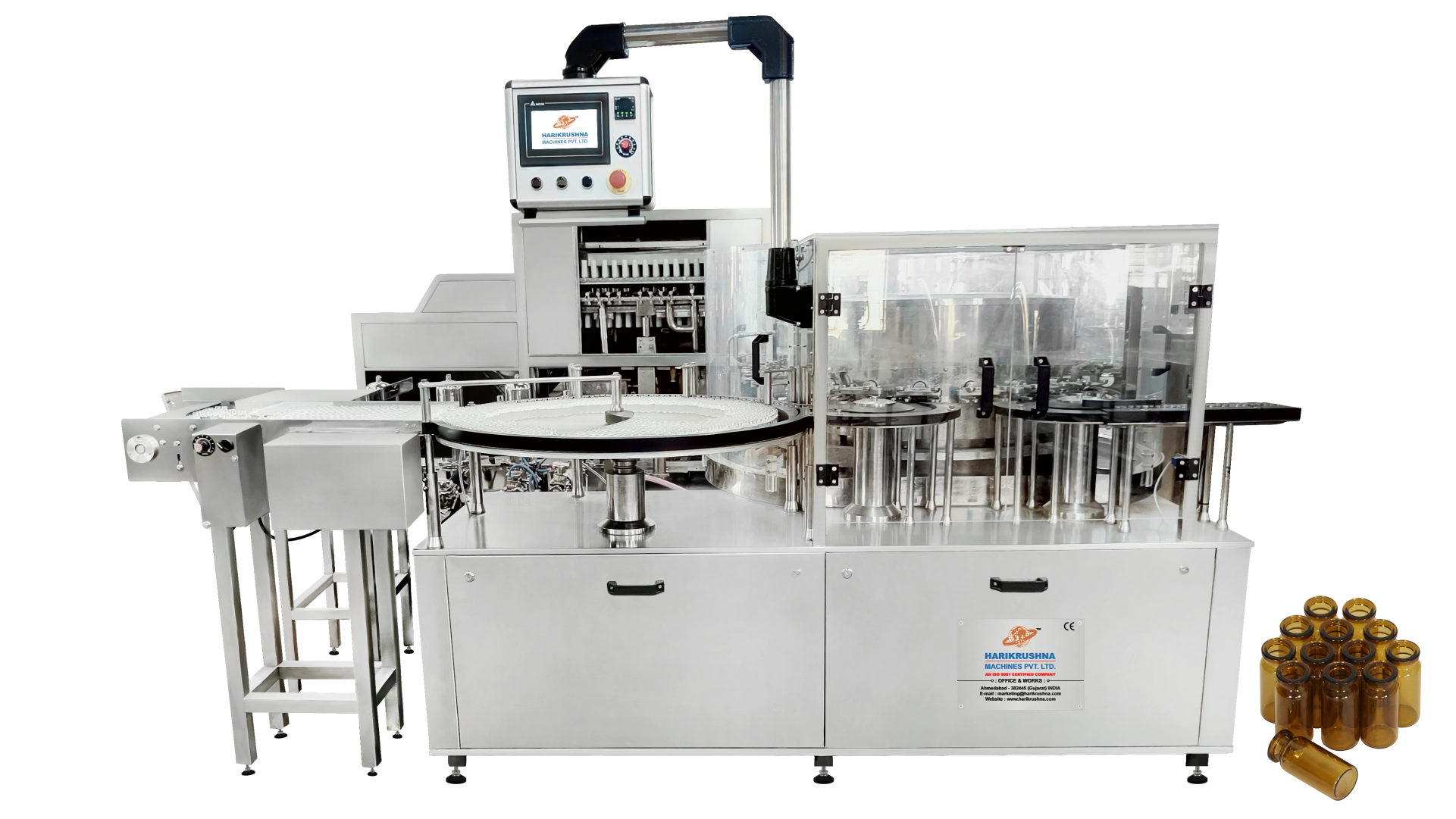 Automatic High-Speed Rotary Vial Washing Machine-HMPL Sterile