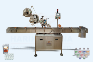 Automatic Horizontal Top Side Sticker Labelling Machine