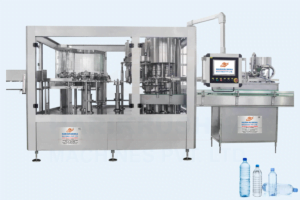 Automatic Rotary 3 in 1 Rinsing, Filling and Capping Machine