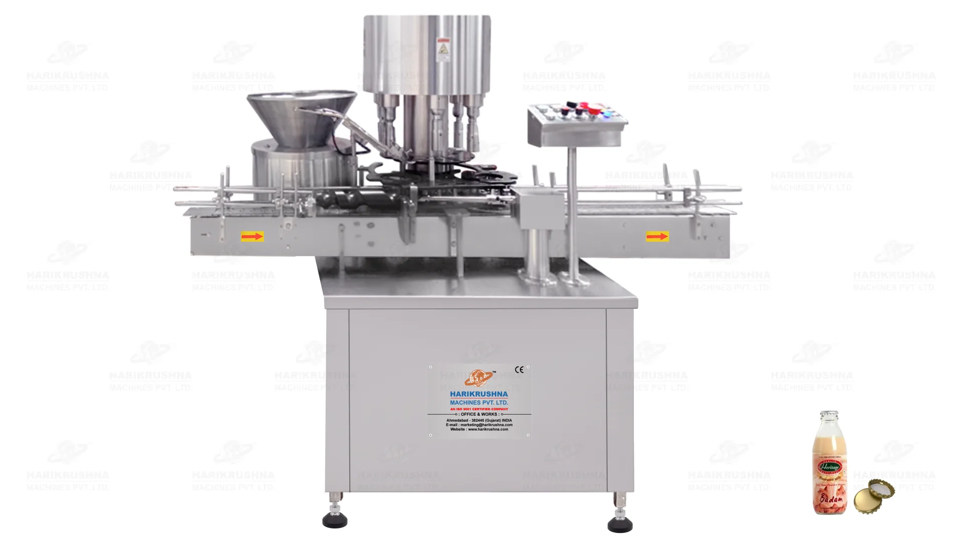 Automatic Crown Capping Machine by HMPL