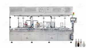 Automatic Nasal Spray Filling & Crimping Machine by HMPL
