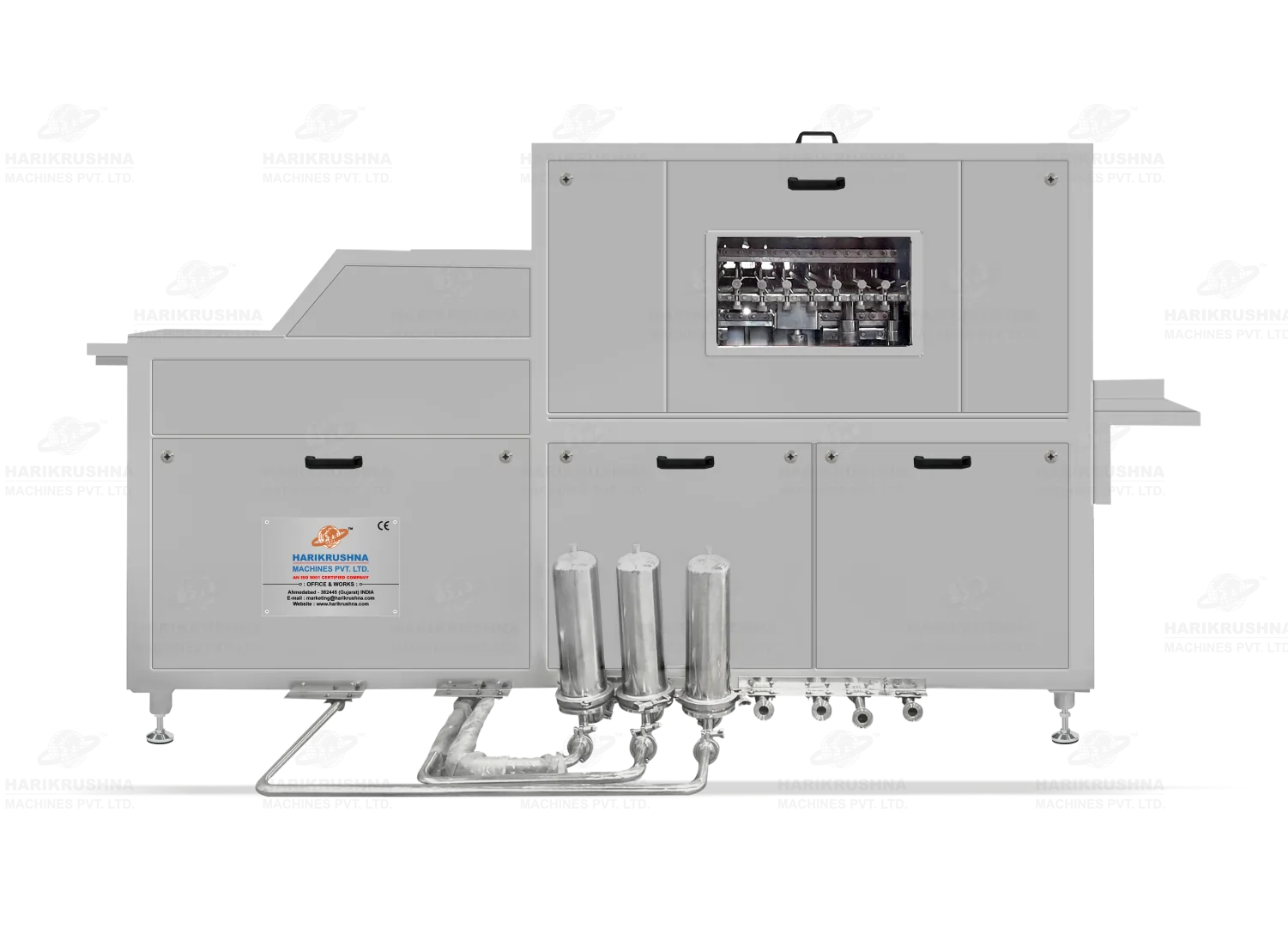 Bottle Washing Machine for Syrup Bottles