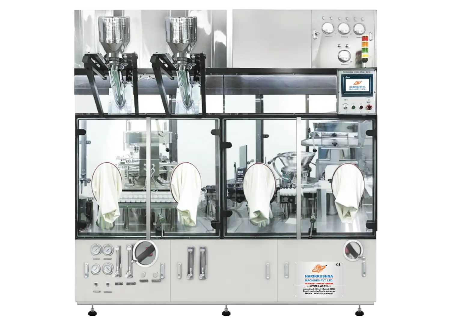 Dry Powder Vial Filling Machine