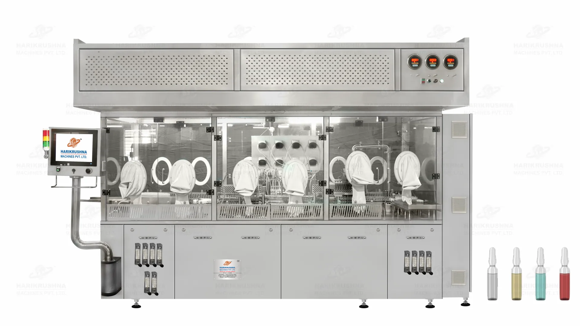 Isolator-Based Ampoule Filling and Sealing Machine