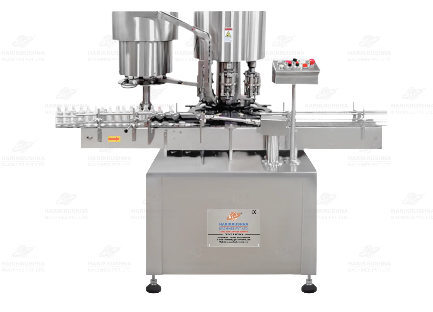 Liquid Oral Syrup Bottles Capping Machine