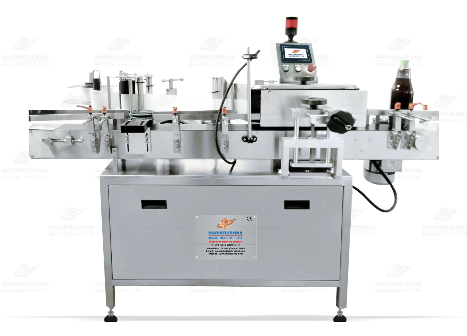 Syrup Bottle Labelling Machine