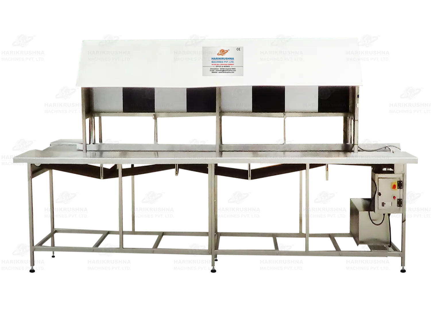 Visual Inspection Conveyor for Liquid Oral Syrup Bottles