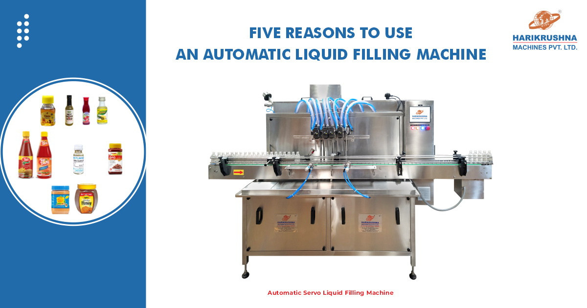 Five Reasons To Use An Automatic Liquid Filling Machine