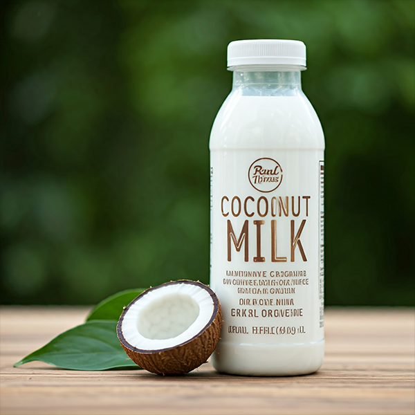 Coconut Milk Bottle Packaging
