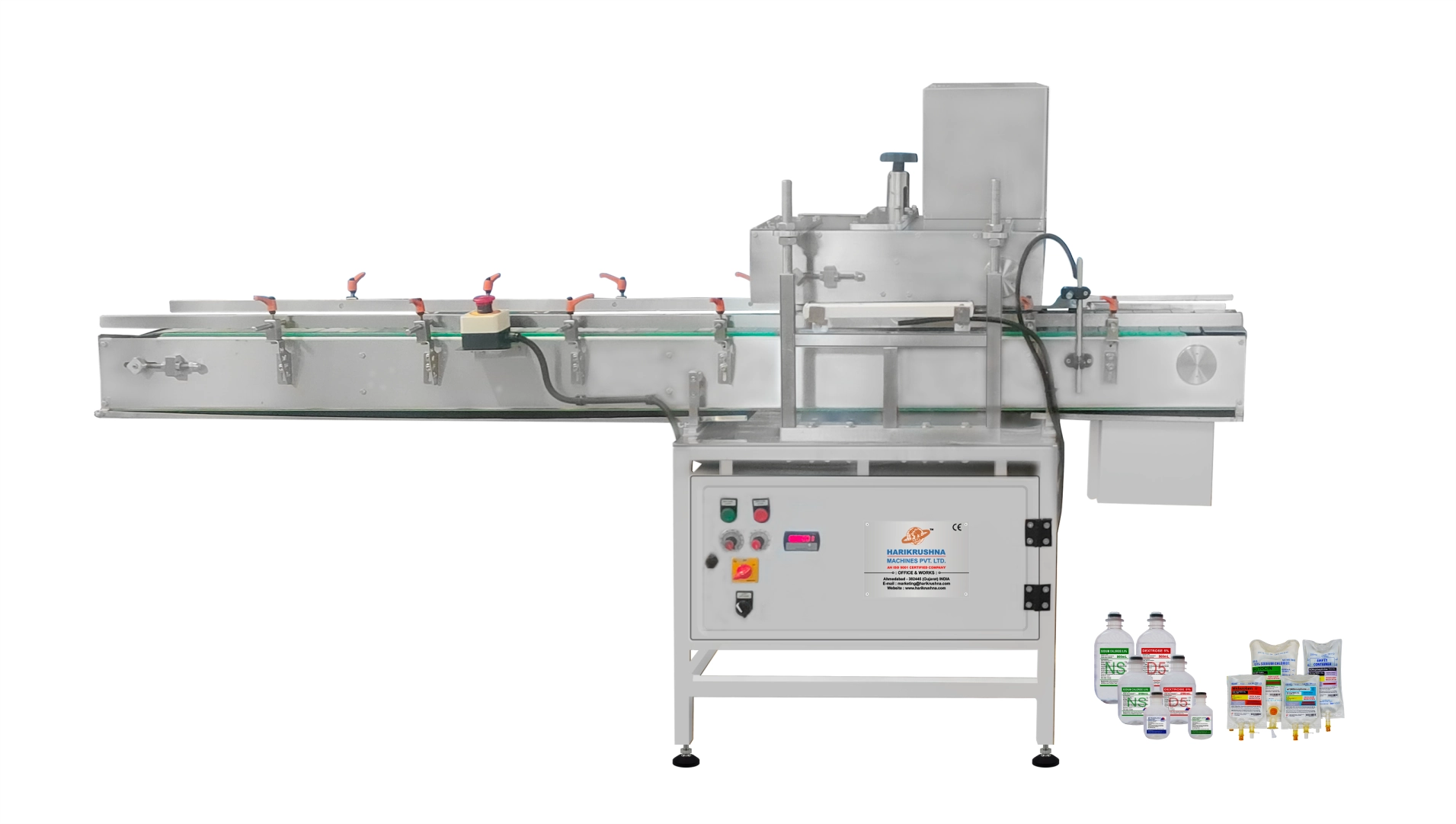 Offline Pressure Leak Check Machine for IV Bottles & Bags