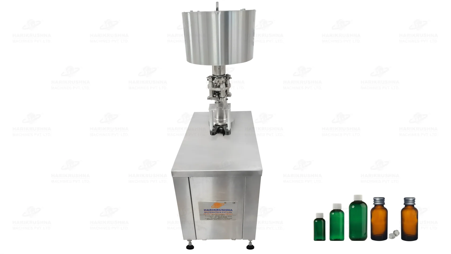 Semi-Automatic ROPP Cap Sealing Machine by HMPL