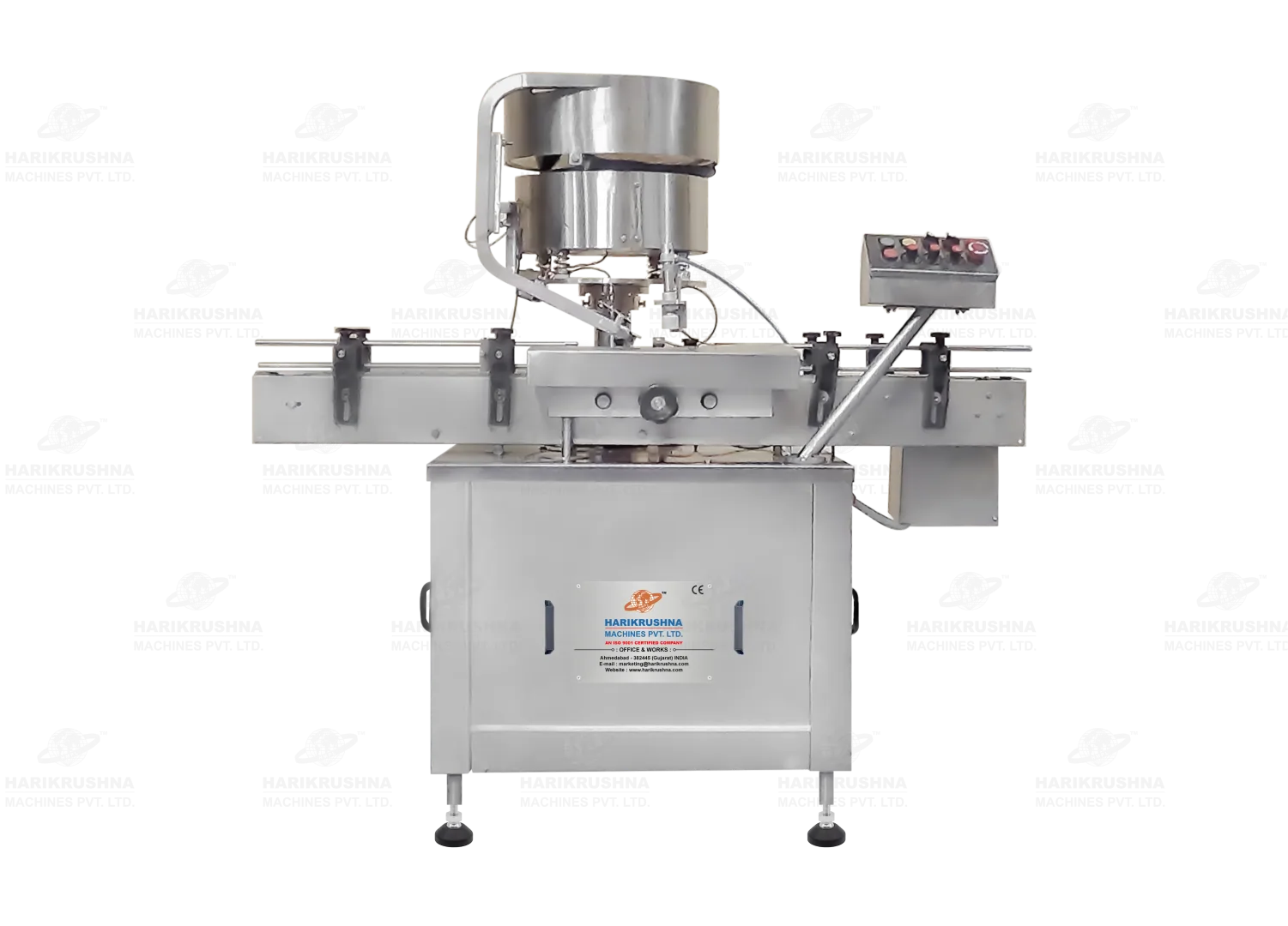 Bottle Measuring Cup Placing Machine by HMPL