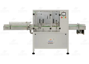 Linear Air Jet Vacuum Bottle Cleaning Machine by HMPL