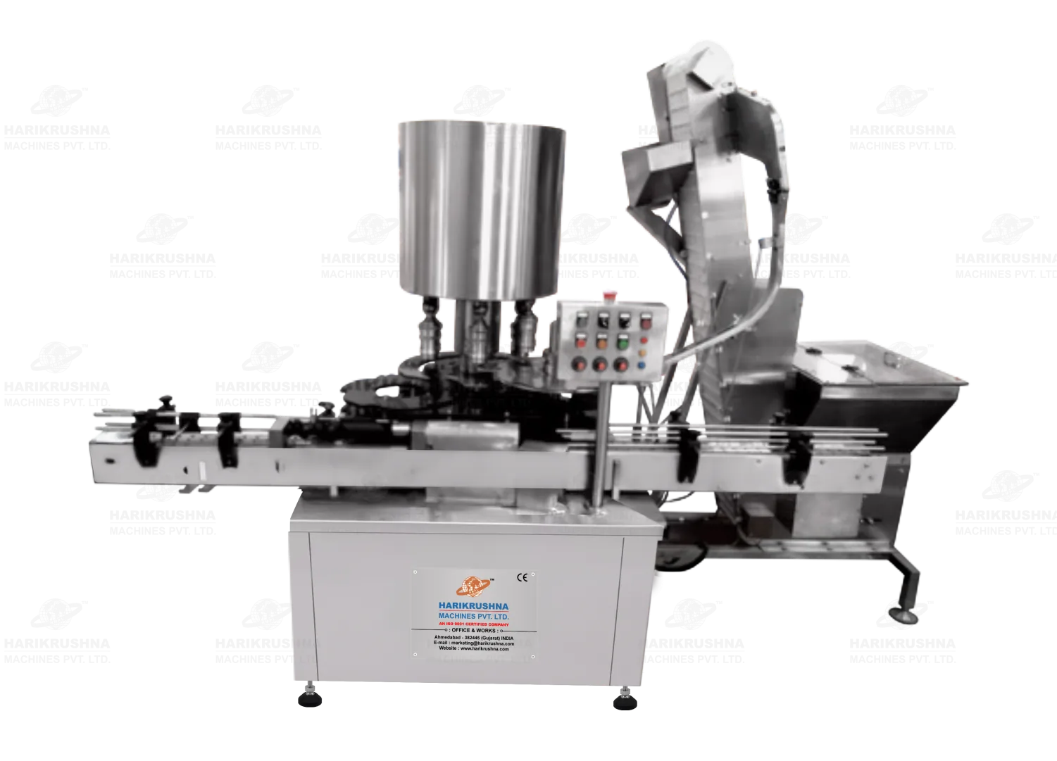 Rotary Bottle Screw Capping Machine by HMPL