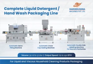 Complete Liquid Detergent - Hand Wash Packaging Line