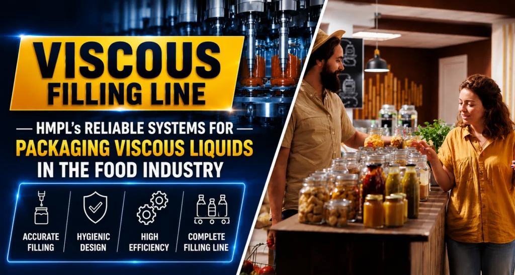 Viscous Filling Line: HMPL’s Reliable Systems for Packaging Viscous Liquids in the Food Industry
