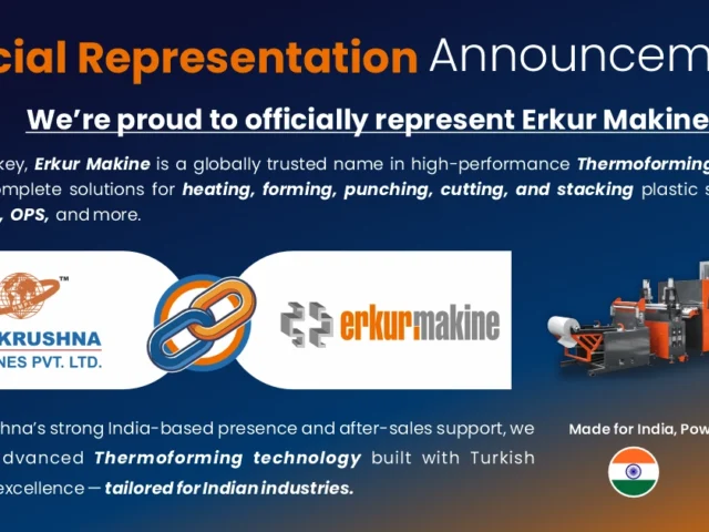HMPL Represents Erkur Makine: Thermoforming Machines for Diverse Industries
