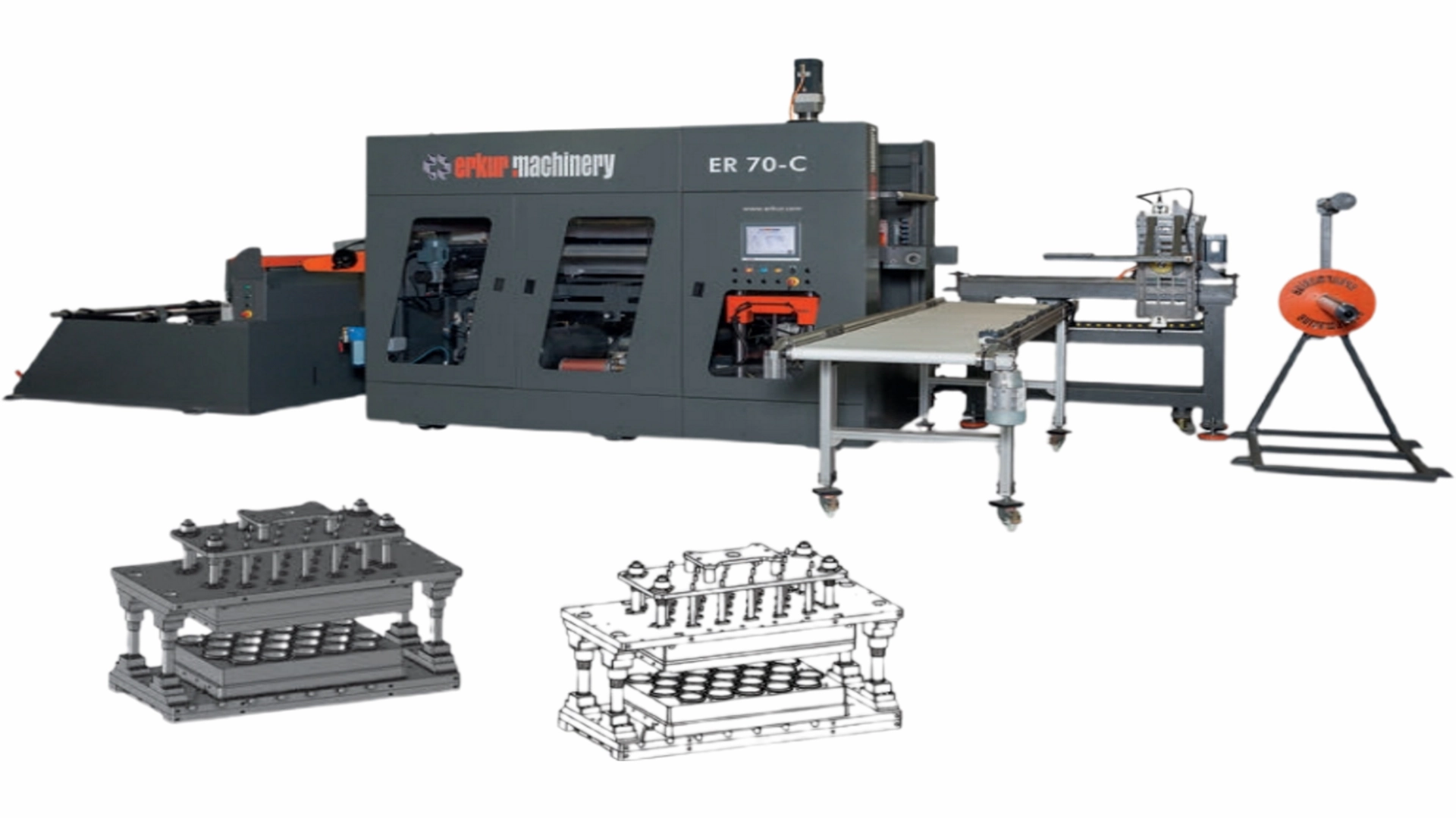 ER 70-C-Thermoforming Machine