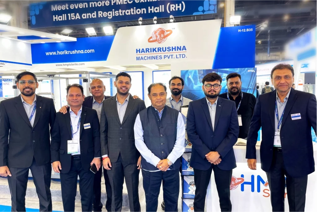 HMPL Sterile Team at CPHI & PMEC India 2025 at Delhi NCR