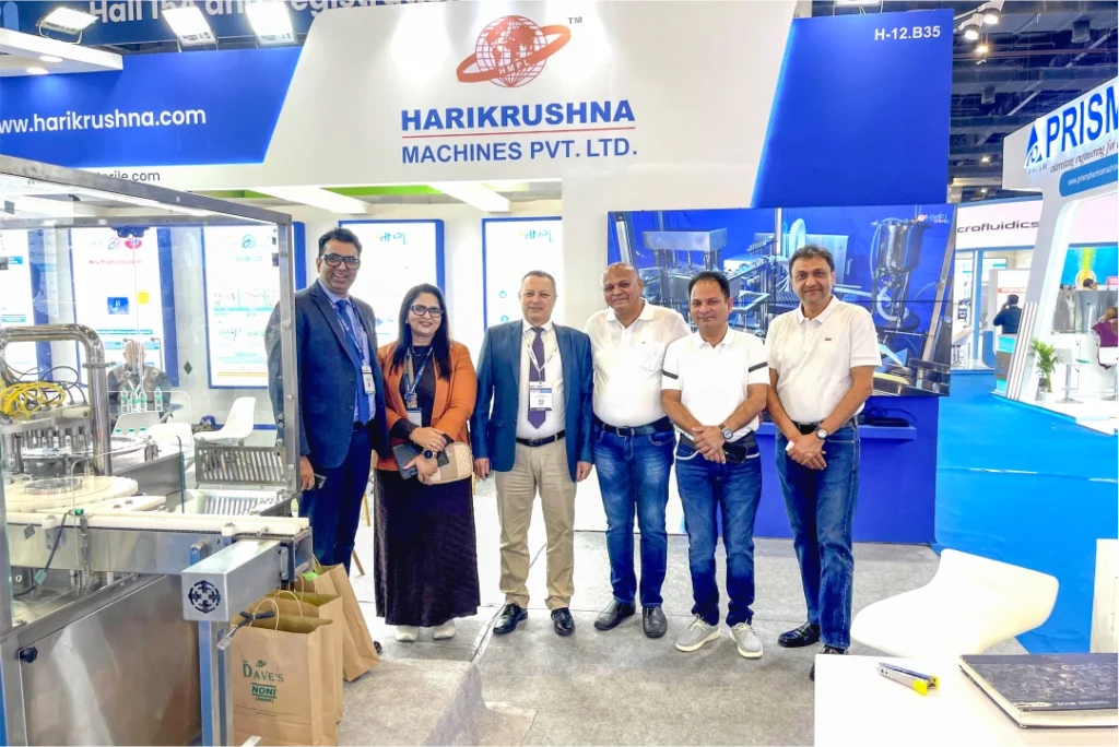 HMPL Sterile Team at CPHI & PMEC India 2025 at Delhi NCR, India